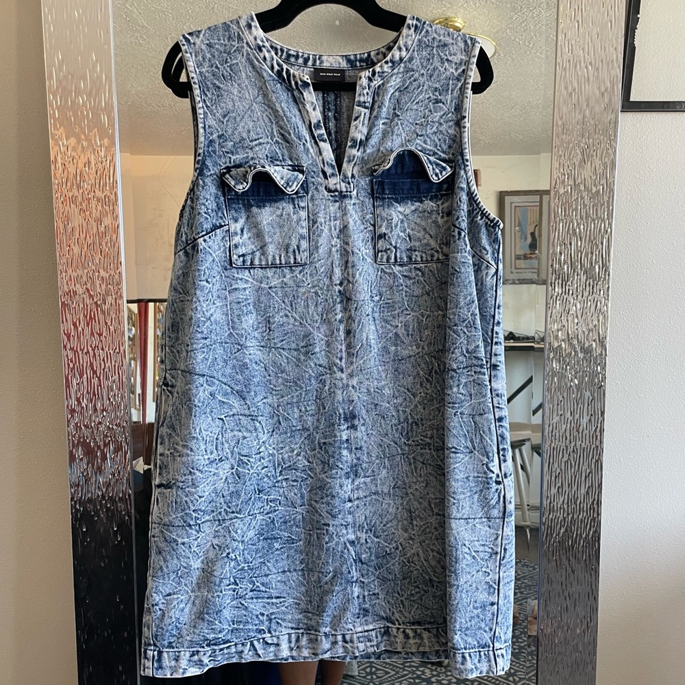 Who What Wear Jean Dress, size large